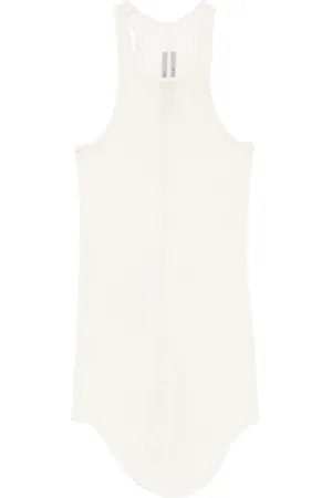 Rick Owens Fein geripptes Tanktop
