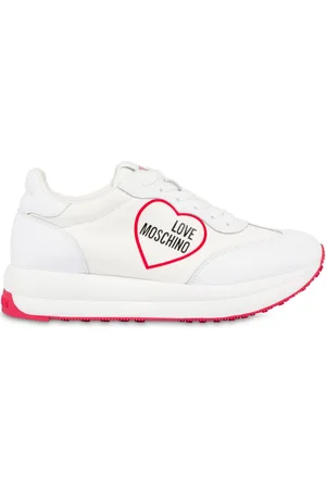 Moschino Sneakers mit Logo-Print
