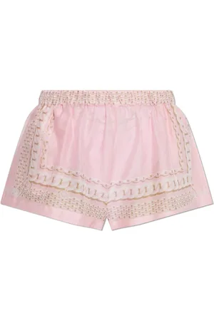 VERSACE Shorts mit Ketten-Print