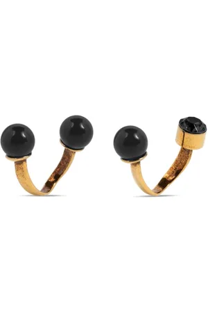 DRIES VAN NOTEN Offene Ringe (2er-Set)