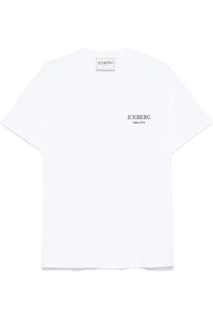 Iceberg T-Shirt mit Logo-Stickerei