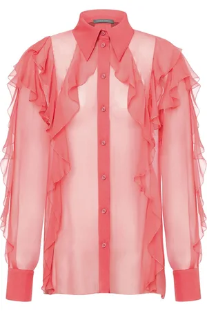 Alberta Ferretti Hemd mit Volants