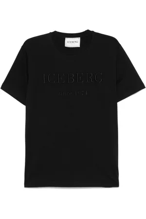 Iceberg T-Shirt mit Logo-Stickerei