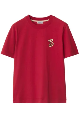 Burberry B Snake T-Shirt aus Baumwolle