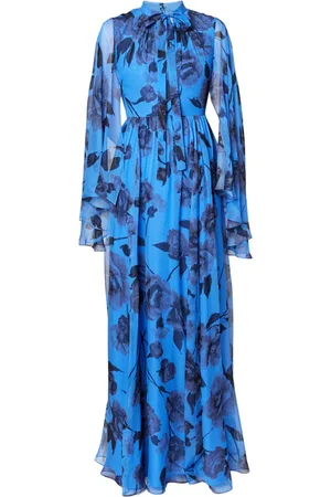 Erdem Abendkleid mit Print