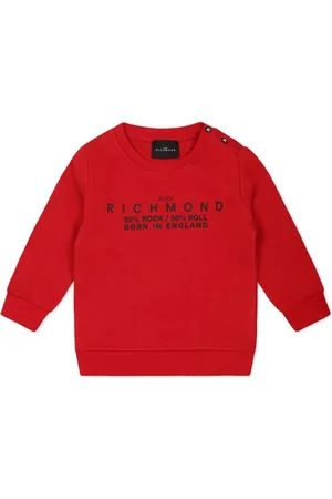 John Richmond Sweatshirt mit Logo-Print
