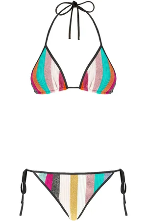 Missoni Gestreifter Bikini