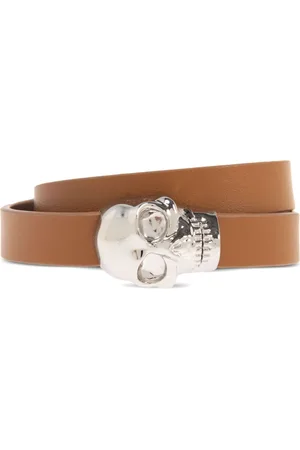 Alexander McQueen Armband mit Totenkopf-Applikation