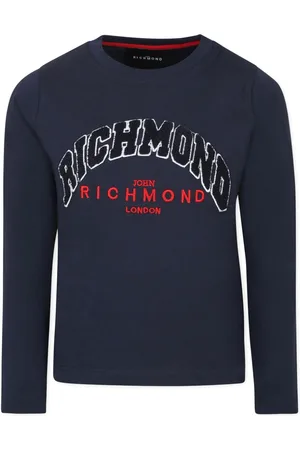 John Richmond Sweatshirt mit Logo-Bund