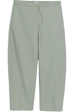 Jil Sander Hose mit Logo-Stickerei