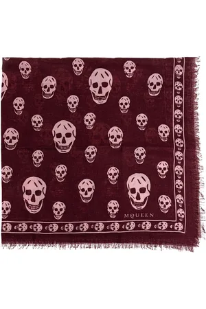 Alexander McQueen Classic Skull Schal