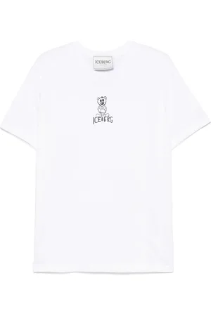 Iceberg T-Shirt mit Bären-Print