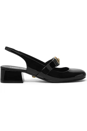 VERSACE Gianni Ribbon Slingback-Pumps 35mm