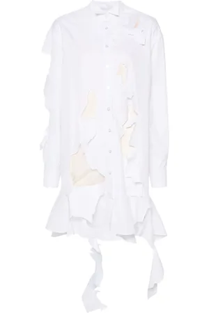 Viktor & Rolf Hemdkleid mit Cut-Outs