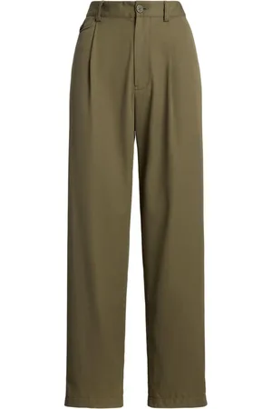 Ralph Lauren Wide-Leg-Hose mit Bundfalten