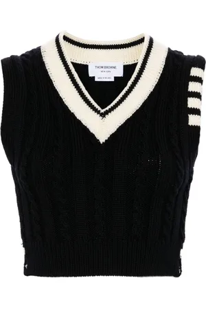 Thom Browne Pullunder mit Zopfmuster