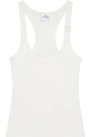 Courrèges Tanktop mit Schnallenverschluss