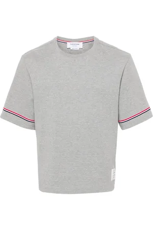 Thom Browne T-Shirt mit RWB-Streifen