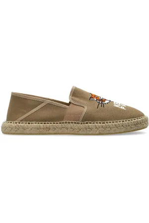 Kenzo Espadrilles mit Tigerstickerei