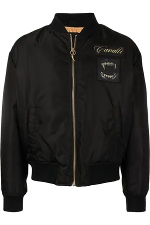 Roberto Cavalli Bomberjacke mit Applikation