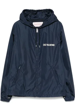 VALENTINO GARAVANI Kapuzen-Windbreaker mit Chez-Print