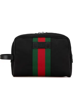 Gucci 2000-2015 Techno Web Clutch aus Canvas