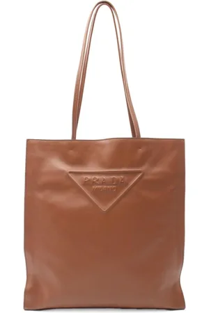 Prada 2010s Tote Bag mit Triangel-Logo