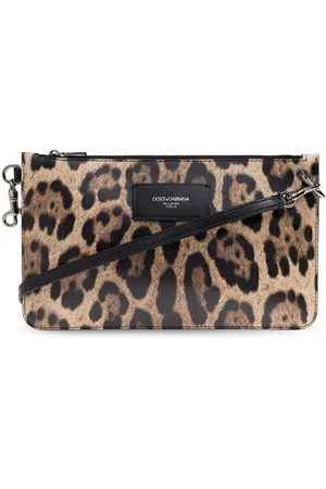 Dolce & Gabbana Kulturbeutel mit Leoparden-Print