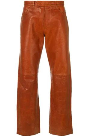 Jean Paul Gaultier Cropped-Hose aus Schlangenleder