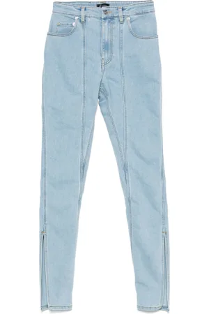 MUGLER Jeans mit Schlitz
