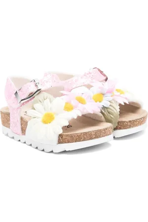 MONNALISA Sandalen mit Blumenapplikation