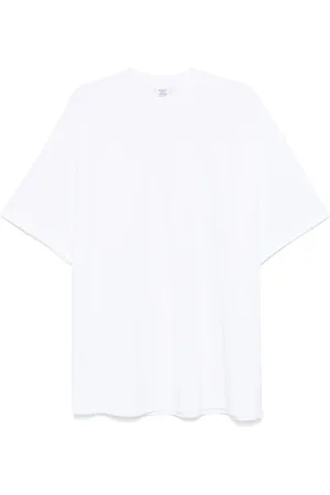 Vetements T-Shirt mit Logo-Stickerei