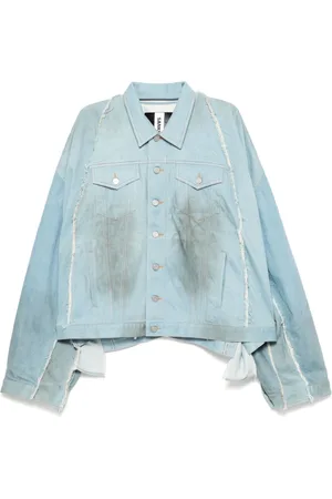 SANKUANZ Jacke mit ungesäumten Kanten