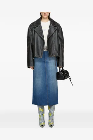 Acne Studios Klassische Lederjacke