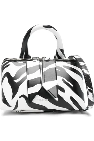The Attico Handtasche mit Zebramuster