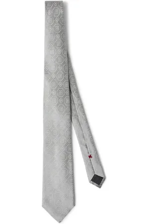 Brunello Cucinelli Krawatte mit geometrischem Muster