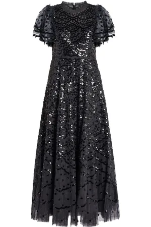 Needle & Thread Maxikleid mit Pailletten