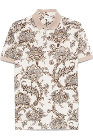 Etro Poloshirt mit Paisley-Print