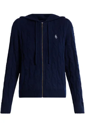 Sporty & Rich Cardigan mit Logo-Stickerei