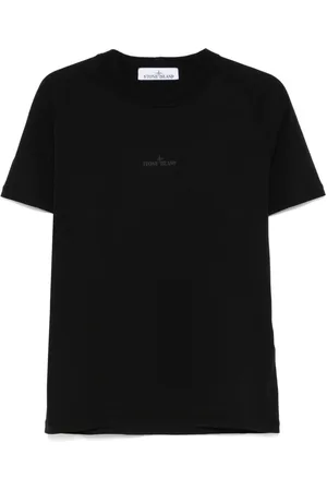 Stone Island T-Shirt mit Logo-Print