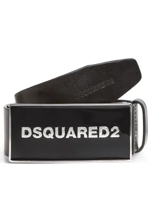 Dsquared2 Ledergürtel mit Logo-Schild
