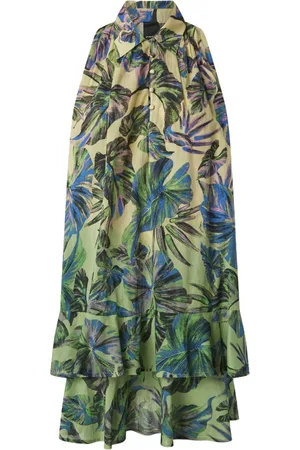 Pinko Maxikleid mit Blumen-Print