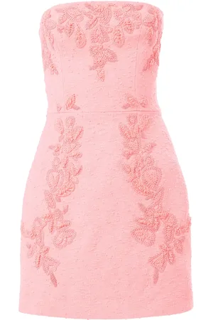 Carolina Herrera Besticktes Minikleid