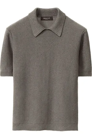 Fabiana Filippi Fein gestricktes Poloshirt