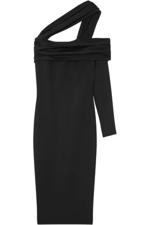 VERSACE Gerafftes One-Shoulder-Kleid