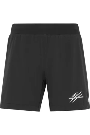 Philipp Plein Lauf-Shorts mit Scratch-Print