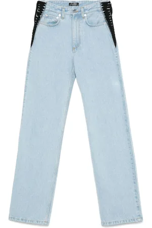 MUGLER Straight-Leg-Jeans mit Schnürung