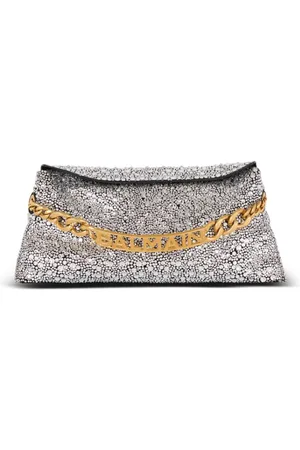 Balmain 1945 Clutch mit Strass