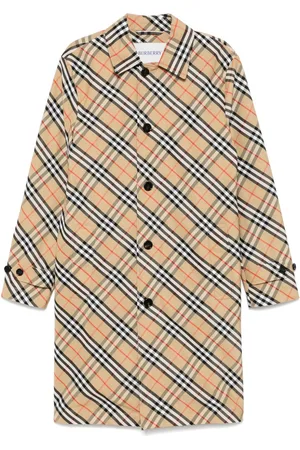 Burberry Mantel mit Vintage-Check