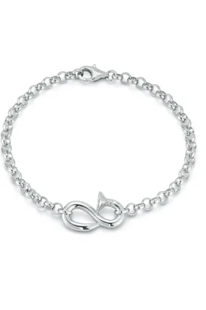 Mateo Bent Nail Armband aus Sterlingsilber
